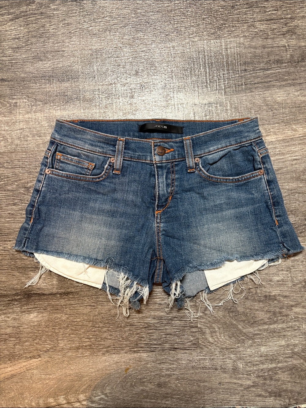 Joe’s Dark Wash Denim Cutoff Shorts - Unbranded